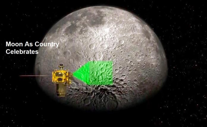 Moon As Country Celebrates