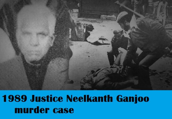 1989 Neelkanth Ganjoo murder case