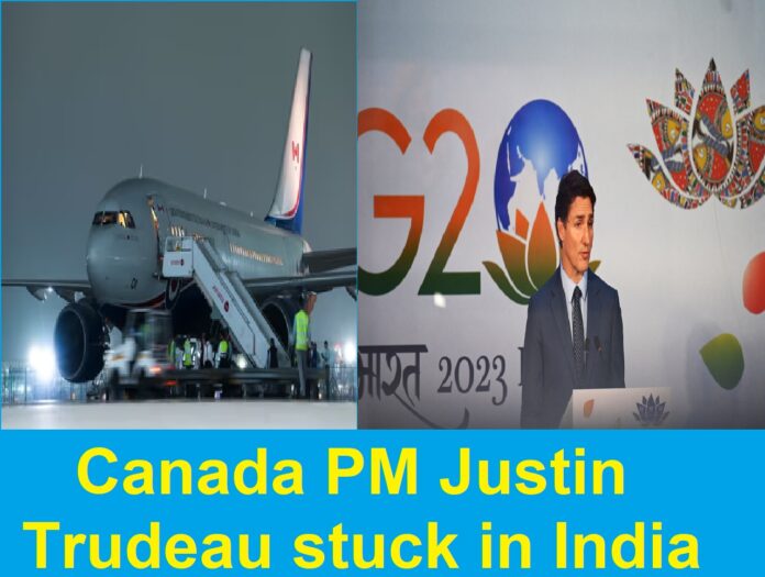 Canada PM Justin Trudeau stuck in India
