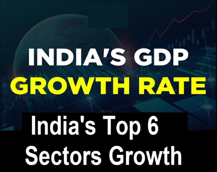India's Top 6 Sectors Growth