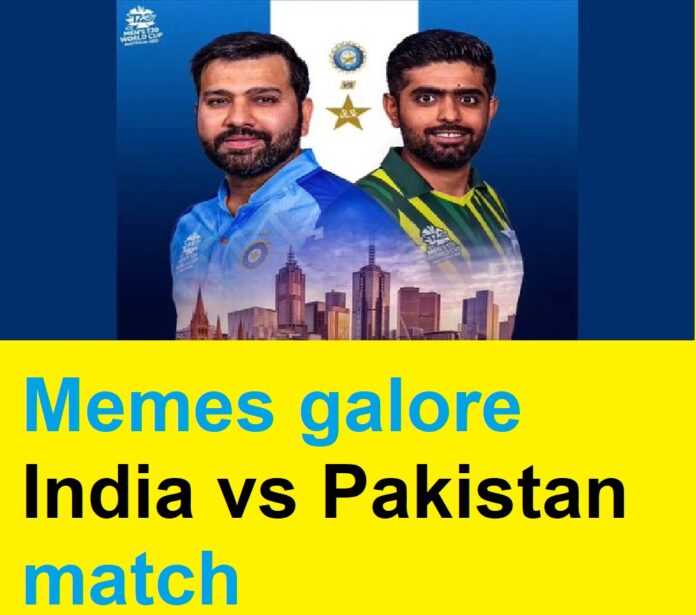 Memes galore India vs Pakistan match