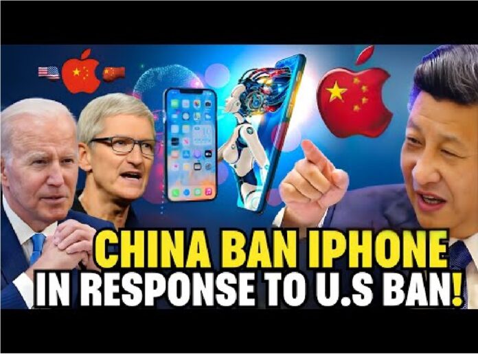ban on use of iPhones