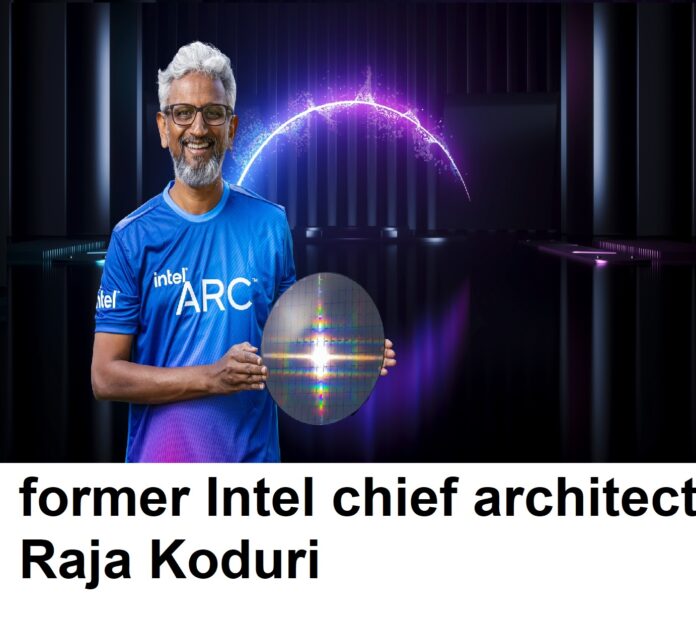 former Intel chief architect Raja Koduri