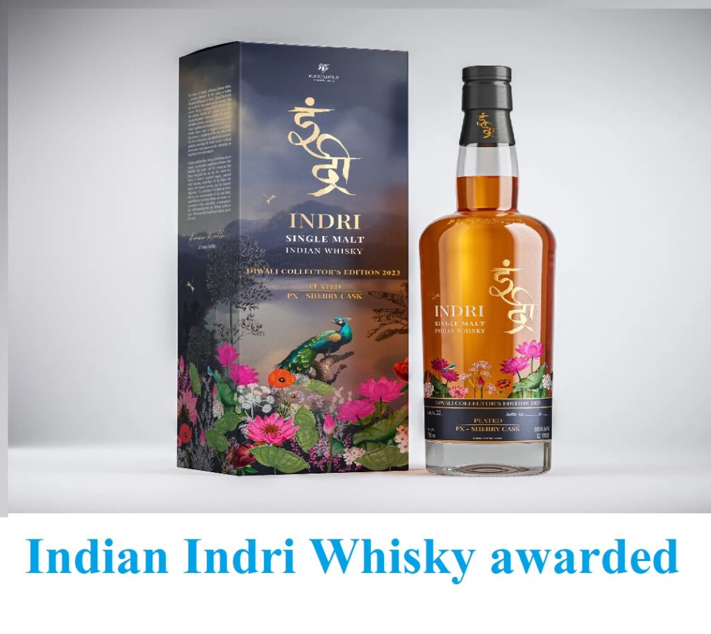 Indian Indri Whisky Awarded World's Best Single Malt Whisky News