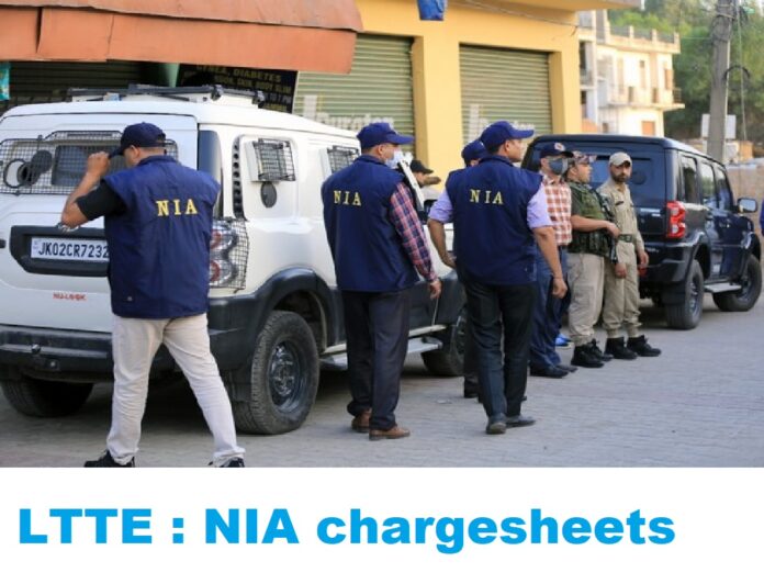 NIA charges against the 14th accused linked to LTTE in Tamil film industry