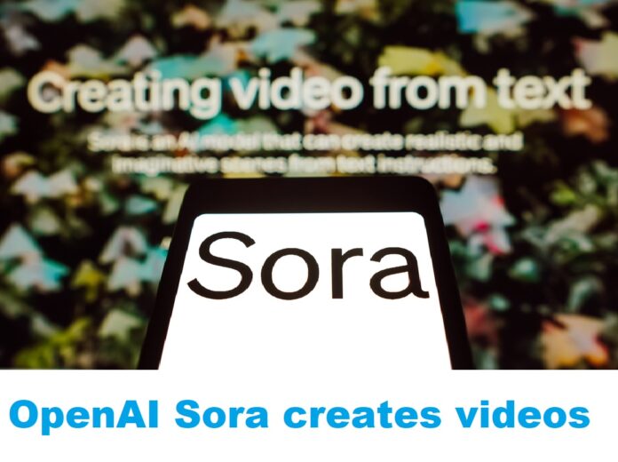 OpenAI Sora creates videos