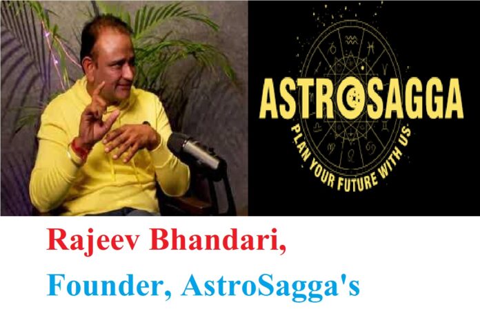 Rajeev Bhandari, founder, AstroSagga's founder
