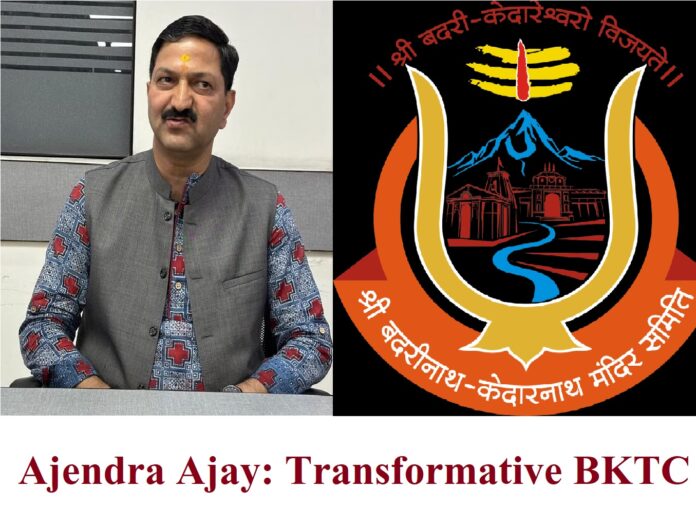 Ajendra Ajay: A Transformative Leader for Uttarakhand's Sacred Sites BKTC