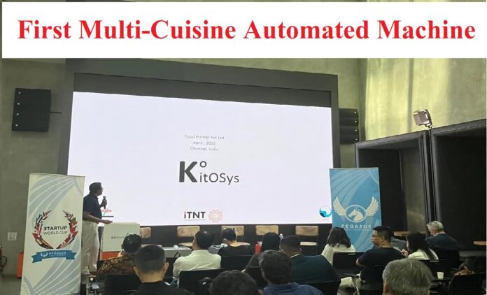 First Multi-Cuisine Automated Machine