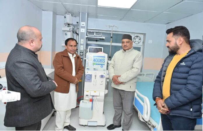 New Emergency Dialysis Unit inaugurated at Srinagar Base Hospital